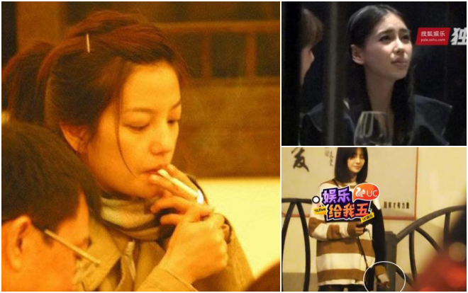 Triệu Vy, Angela Baby và những 'bóng hồng' 5 lần 7 lượt bị bắt quả tang 'phì phèo' thuốc lá