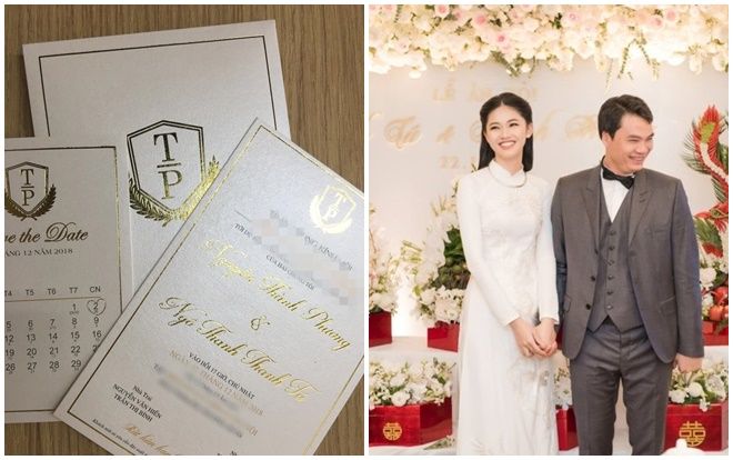 Thiệp cưới của Á hậu Thanh Tú được hé lộ, 'đánh nhanh rút gọn' chính là… chiến thuật của nàng hậu?