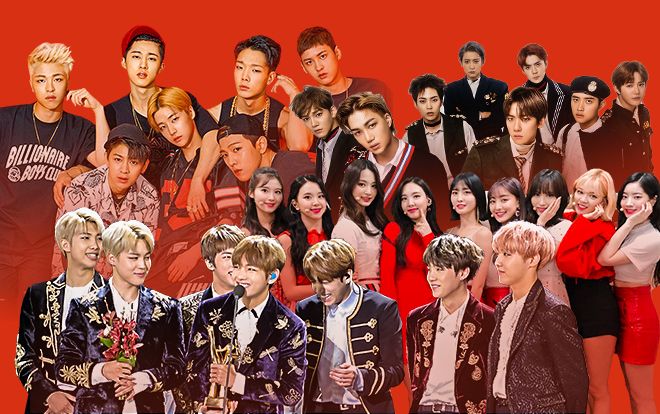 Xem ngay để chắc chắn bạn không bỏ qua bất kỳ kỷ lục hoành tráng nào từ BTS-EXO-TWICE-iKON thời gian qua