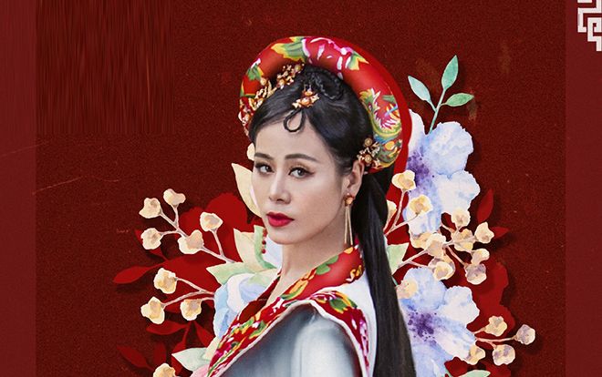 Kiều nữ làng hài Nam Thư hóa mỹ nhân cổ trang