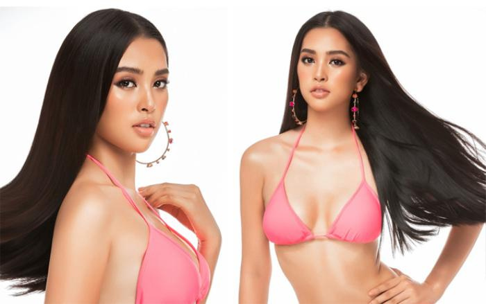 Diện bikini nóng bỏng, hoa hậu Tiểu Vy khoe vẻ đẹp chuẩn thế giới