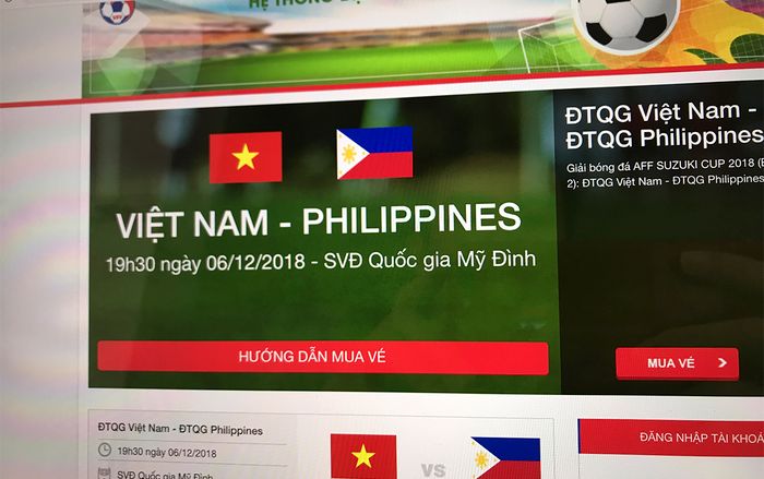 Bất chấp khó mua, vé AFF Cup 2018 vẫn nóng nhất trên Google hôm nay