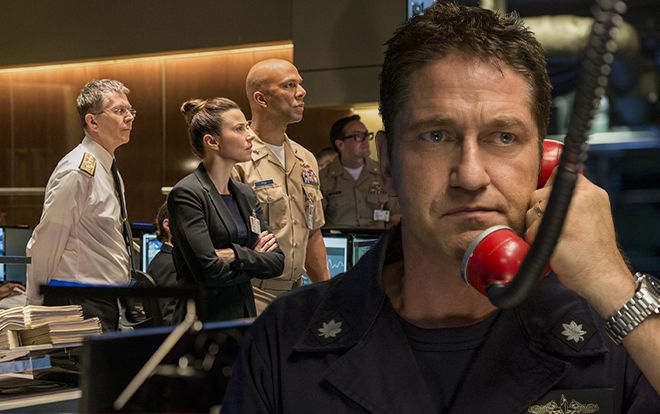 Sau khi 'Nhà Trắng - London thất thủ' và vượt cả siêu bão địa cầu, Gerard Butler lại làm mật vụ trong 'Hunter Killer'