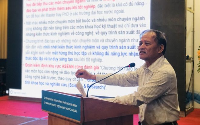 'Sinh viên nhiều trường ĐH phải ngồi ngoài hành lang học'