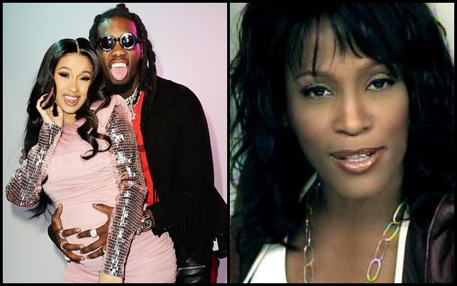 Chắc chắn 100%, Cardi B sẽ nhảy cẫng lên vì thích thú khi xem clip này của diva Whitney Houston!