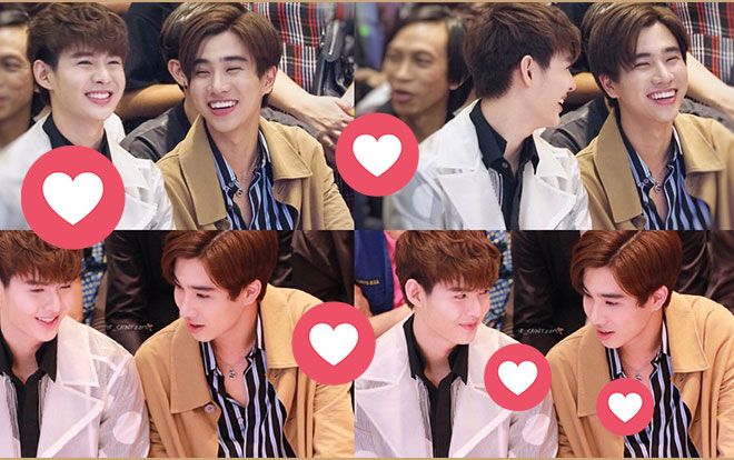 Cứ thả thính fan thế này bảo sao cặp đôi Perth - Saint của 'Love by chance' mãi chiếm top 1