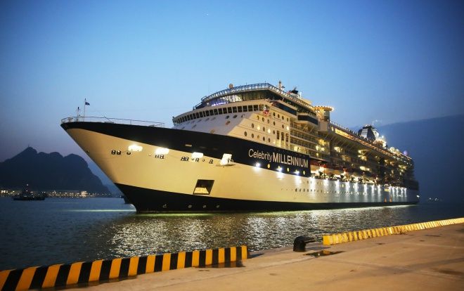 Cận cảnh cảng tàu nghìn tỉ đón chuyến tàu du lịch quốc tế 5 sao đầu tiên tại Việt Nam