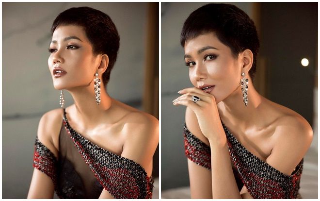 H’Hen Niê quyến rũ trong bộ hình dạ hội tại Miss Universe 2018 khiến fan ‘xịt máu mũi’