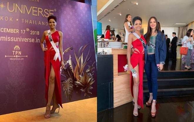 Diện chiếc váy đỏ cắt xẻ tứ tung, H'Hen Niê đã làm ngay điều không tưởng khiến ai cũng bất ngờ