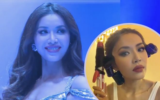 'Out' khỏi Top Model nhưng Minh Tú lại có màn 'đá chân váy' siêu đẳng phần Evening Gown