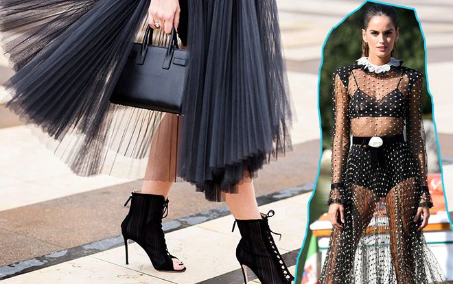 Bất chấp trời trở lạnh - gái trẻ bốn phương vẫn mê mẩn mốt váy xuyên thấu