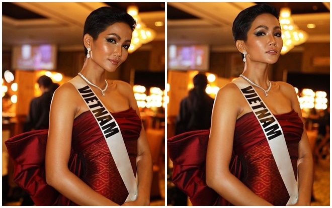 Màn catwalk đỉnh cao, ‘chặt chém’ đẹp các thí sinh khác của H’Hen Niê tại ThaiNight