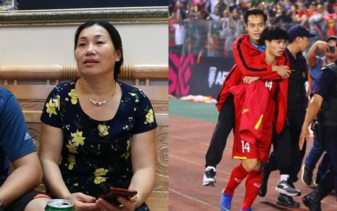 Mẹ Văn Toàn tiết lộ chấn thương của con trai trước trận bán kết lượt về với Philippines