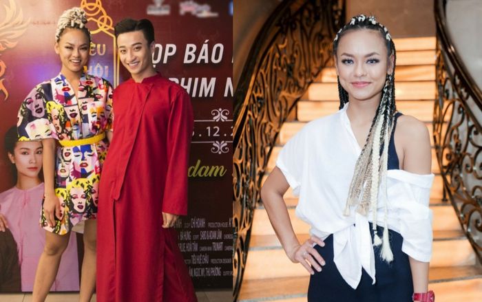 Chẳng bao giờ chịu 'hiền',  Mai Ngô tiếp tục khiến fan 'ngã ngửa' với mái tóc thắt bím rết huyền thoại