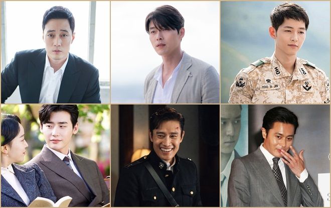 7 nam diễn viên có catse phim truyền hình cao nhất Hàn Quốc 2018: Song Joong Ki - Lee Jong Suk đứng đầu