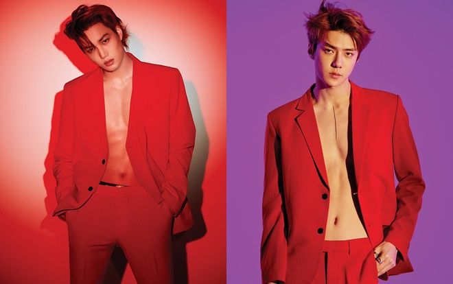 EXO tung hình ảnh teaser của Kai và Sehun: 94line bùng nổ visual!