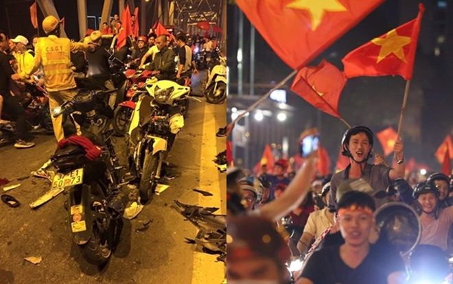 Tai nạn giao thông, ẩu đả khi 'đi bão': Vui thôi đừng vui quá