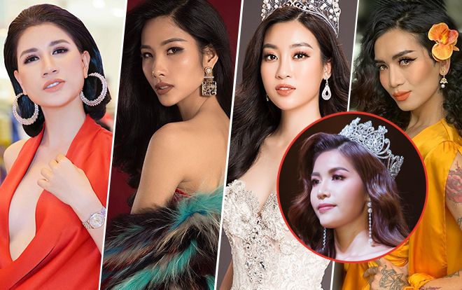 CLIP: 'Trang Khàn' - Hoàng Thùy - Đỗ Mỹ Linh - BB Trần đồng loạt chúc Minh Tú 'giật' vương miện