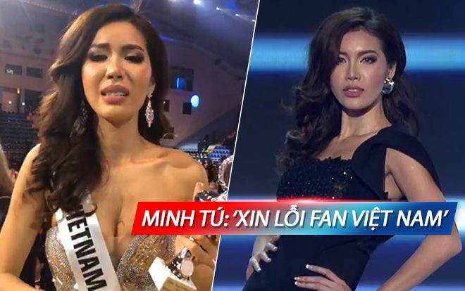 Rớt khỏi Top 5, Minh Tú nghẹn ngào nước mắt 'Xin lỗi fan Việt, mình đã cố gắng nhưng…'