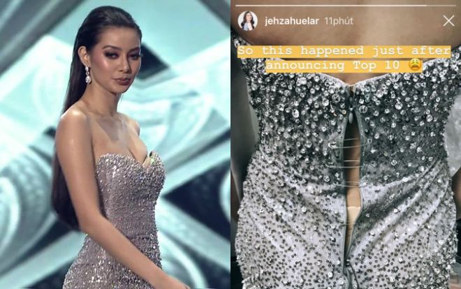 Chung kết Miss Supranational: Mỹ nhân Philippines bị chơi xấu, khóa váy hỏng tanh bành