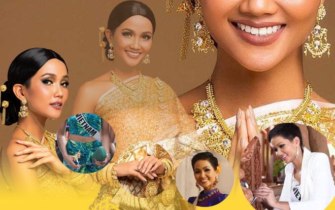 Series ảnh chứng minh H'Hen Niê đến Thái Lan làm 'đại sứ kinh doanh du lịch' đúng hơn là đi thi