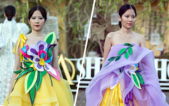 Lệ Nam - Nam Em khiến netizen 'loạn cào cào' để phân biệt trên sàn runway