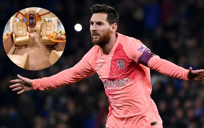 Lionel Messi tậu chuyên cơ siêu sang chảnh với nội thất chẳng khác gì khách sạn 5 sao