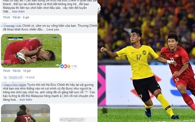 Cho rằng vì 'cú lừa' của Đức Chinh khiến Việt Nam hòa đáng tiếc, CĐV ồ ạt vào facebook chàng cầu thủ 'ném đá'