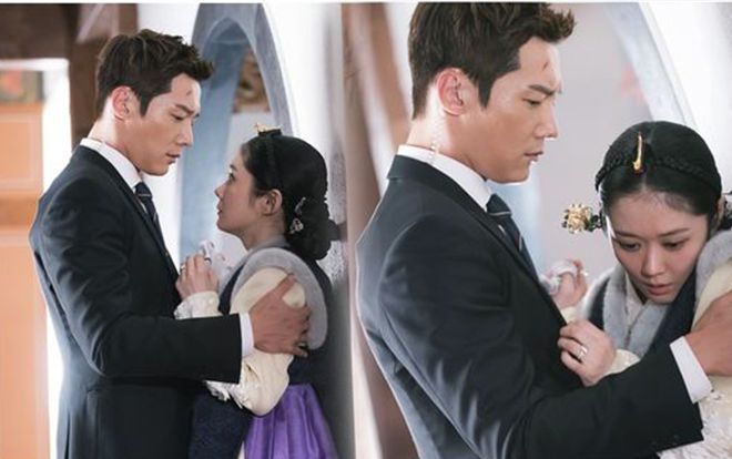 Choi Jin Hyuk ôm chặt Jang Nara, mắt chạm mắt trong 'The Last Empress'