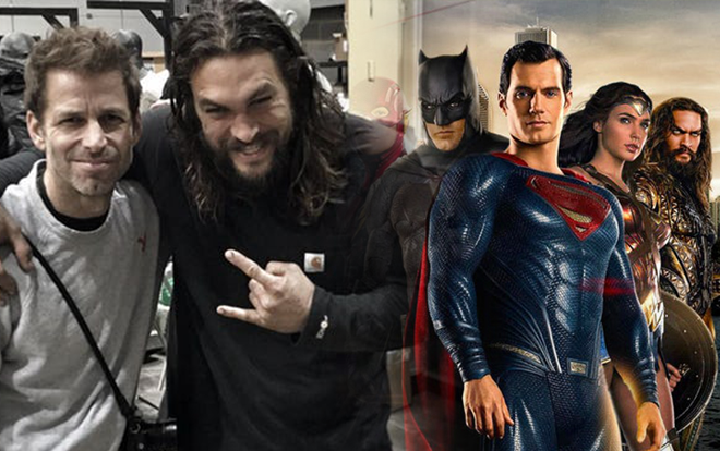 'Aquaman': Món quà ý nghĩa dành tặng Zack Snyder từ vị vua của Atlantis