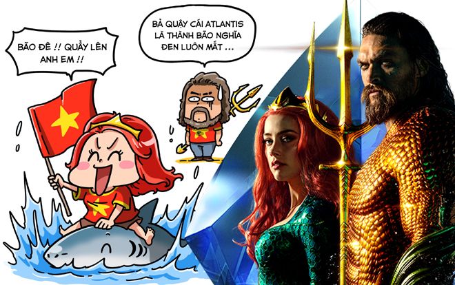 Đế Vương Aquaman và công chúa Mera mở quầy tâm sự nhỏ to loài chim biển trước thềm chung kết AFF Cup