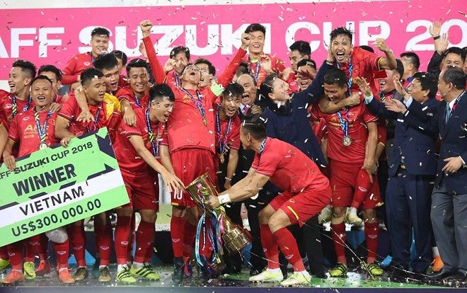 Trận chung kết AFF Cup 2018 tiếp tục lập kỷ lục đài Hàn, rating đạt hai con số đáng ngưỡng mộ