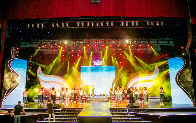 Đột nhập sân khấu hoành tráng chung kết Hoa khôi Sinh viên Việt Nam 2018