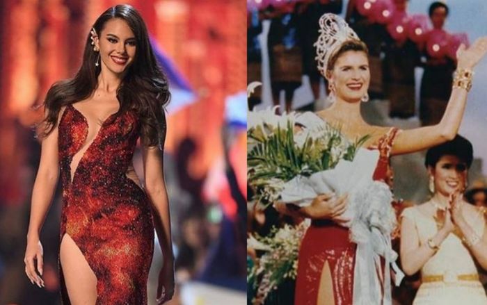 Công thức rút ra từ Miss Universe 2018 - Catriona Gray: Cứ mặc váy đỏ, auto thắng!