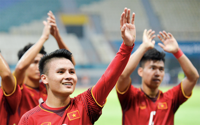 Quang Hải và Bùi Tiến Dũng nóng nhất trên TikTok tại Việt Nam năm 2018