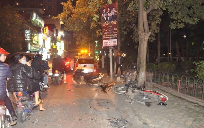 Đã xác định danh tính nữ tài xế 29 tuổi điều khiển Lexus gây tai nạn ở ven hồ Tây