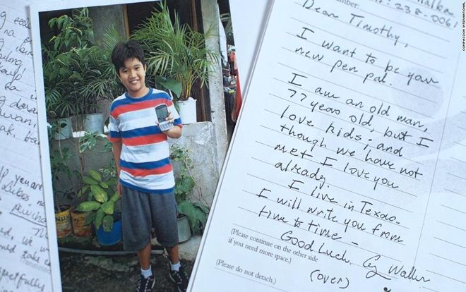Những lá thư xúc động cố Tổng thống Mỹ Bush bí mật viết cho cậu bé Philippines suốt 10 năm