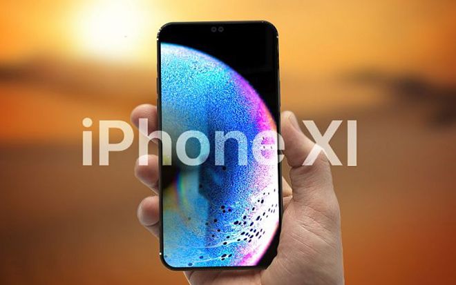 Cận cảnh iPhone XI đẹp nhức mắt với thiết kế cứng cáp và có tới 5 camera