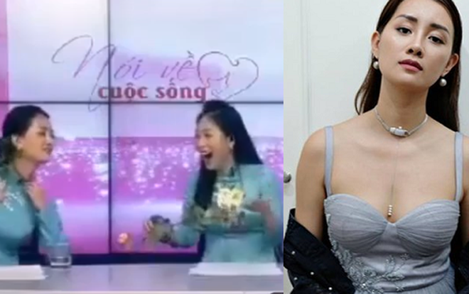 Gặp sự cố vì bất cẩn cười đùa trên sóng truyền hình, MC Quỳnh Chi lại cảm thấy 'khá hài hước và đáng yêu'