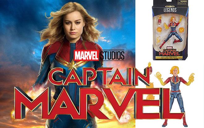 Marvel tung loạt đồ chơi mới, xác nhận hình thái Binary vô địch trong ‘Captain Marvel’