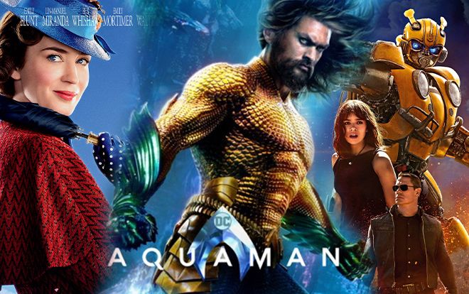 Trước thềm Giáng sinh, 'Aquaman' thu về 67,4 triệu USD tại Bắc Mỹ, 'Bumblebee' khởi đầu với 21 triệu USD