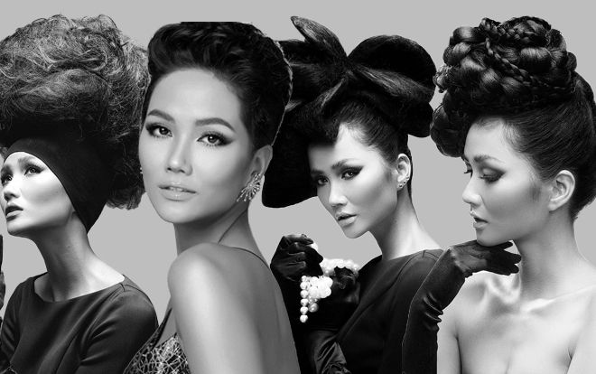 'Cố vấn' kiểu tóc nào thì Hoàng Thùy cũng khó lòng vượt qua 'cửa ải' của H'Hen Niê