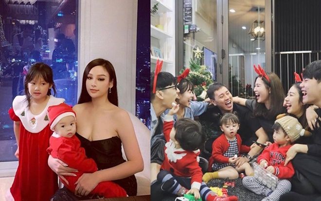 Hội hot mom đón Giáng sinh: Trang Lou hội ngộ nhóm mẹ bỉm sữa, Huyền Baby khoe nhan sắc nuột nà nóng bỏng