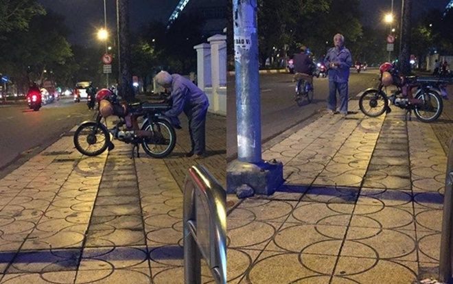 Rơi nước mắt với lời nài nỉ khẩn thiết của bác xe ôm già ngay trong đêm Giáng sinh