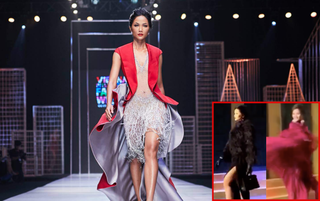 Tái xuất sàn catwalk, H'Hen Niê chứng tỏ đẳng cấp khi diễn First Face