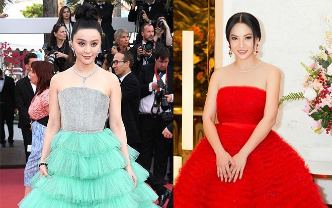 Á khôi 4 con bị nghi sao chép phong cách của Phạm Băng Băng