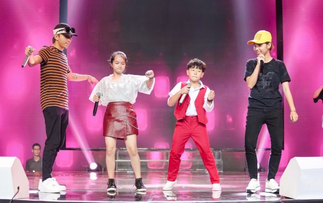 'Nhá hàng' 60 giây phần trình diễn của team Sơn - Tường hứa hẹn 'bùng nổ' đêm chung kết The Voice Kids 2018