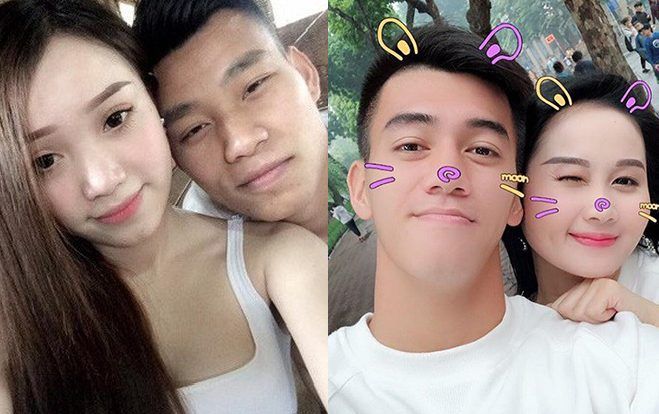 Bạn gái Văn Thanh, Tiến Linh bất ngờ 'anh ơi gió lạnh gần kề' giống nhau