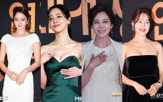 'KBS Drama Awards 2018': Cha Joo Young giữ váy vì ‘ngực khủng’, Han Ji Hye tăng cân, Jung Hye Sung đọ sắc cùng dàn chị đại không tuổi