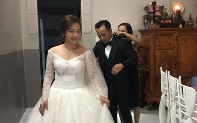 Xinh đẹp là thế, nhưng cô dâu của rapper Tiến Đạt lại bị đồn đoán là 'cưới chạy bầu'